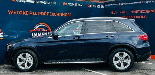 Mercedes-Benz GLC Class Glc220d Sport Premium Suv Blue #4