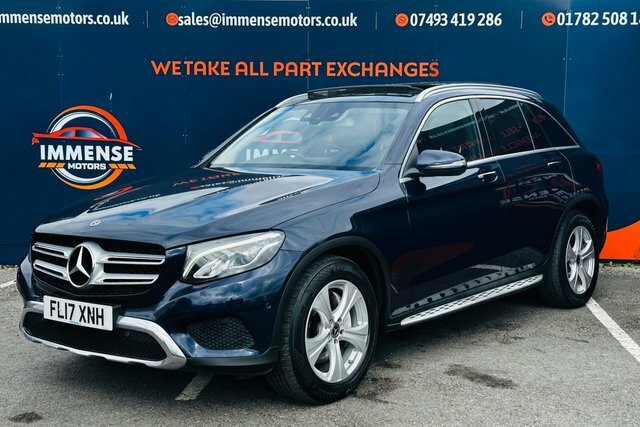 Mercedes-Benz GLC Class Glc220d Sport Premium Suv Blue #3