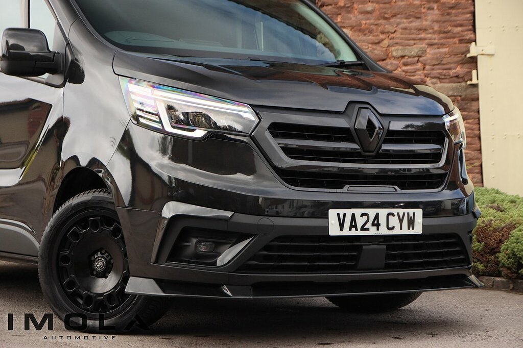 Renault Trafic 2.0 Dci Blue Ll30 Sport Crew Van Double Cab 6Dr Di Black #6