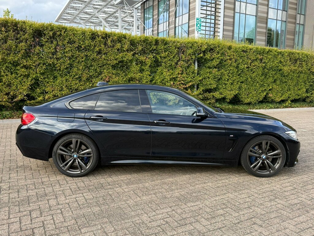 BMW 4 Series Gran Coupe 2.0 420I M Sport Hatchback Euro 6 Black #4