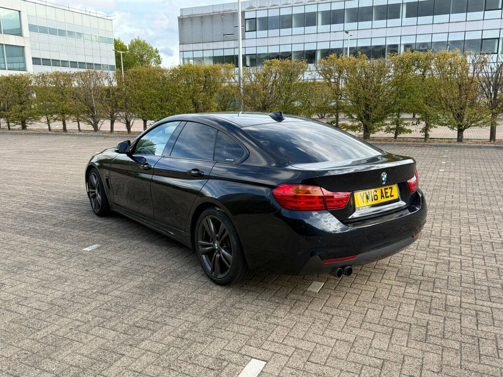 BMW 4 Series Gran Coupe Hatchback Black #7