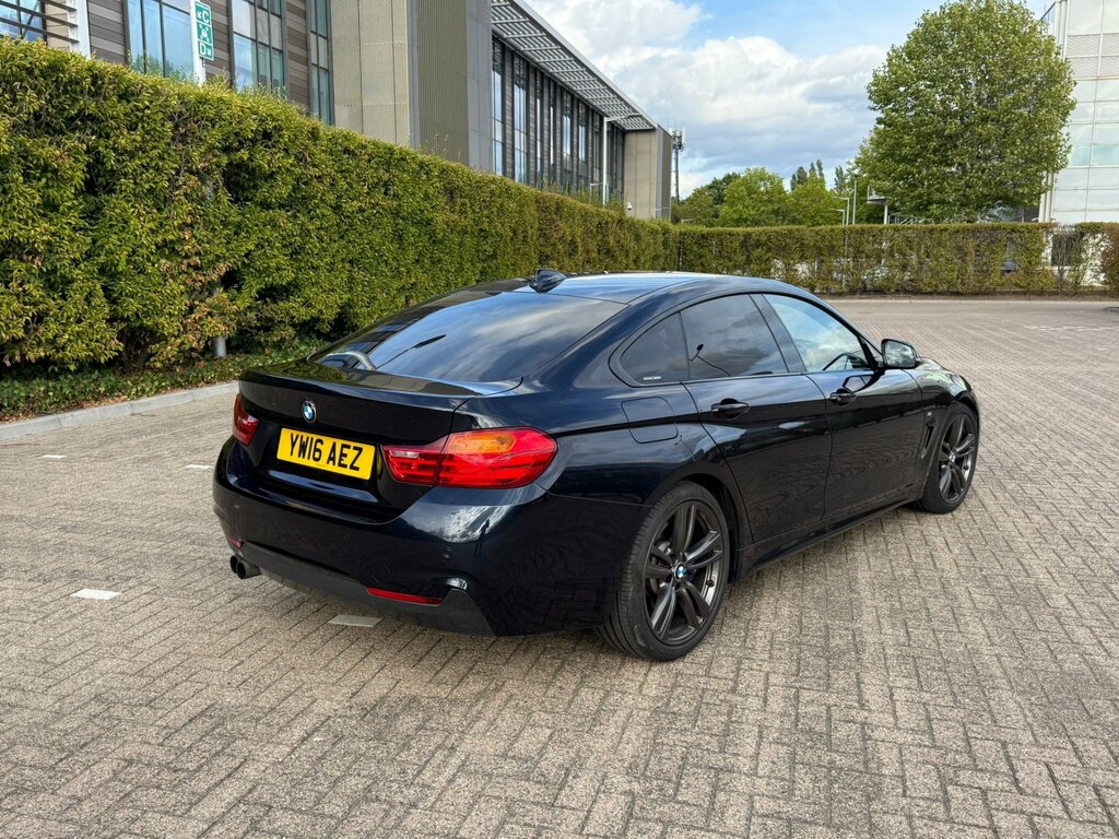 BMW 4 Series Gran Coupe 2.0 420I M Sport Hatchback Euro 6 Black #6