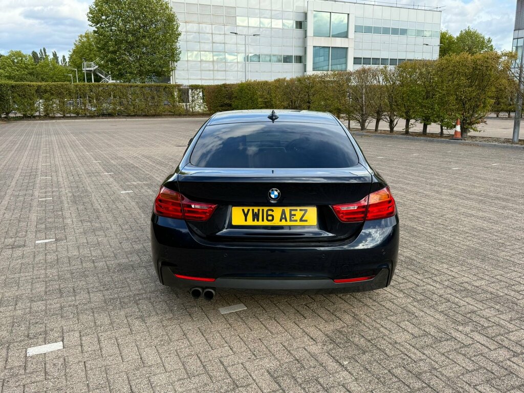 BMW 4 Series Gran Coupe Hatchback Black #8