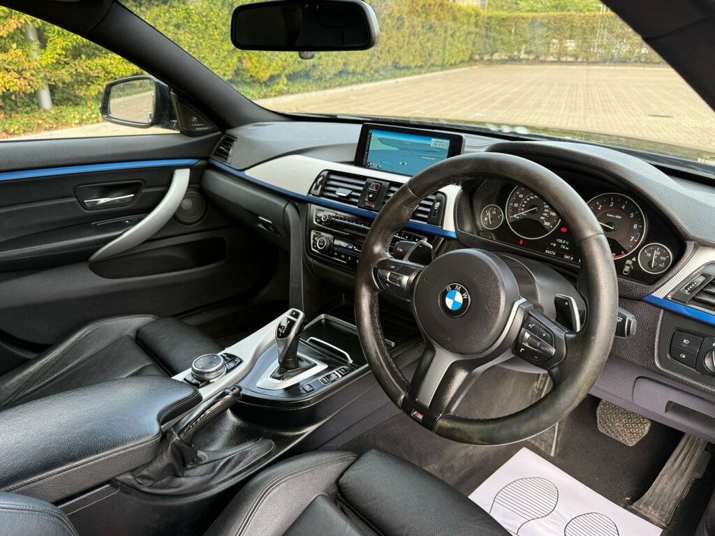 BMW 4 Series Gran Coupe Hatchback Black #10