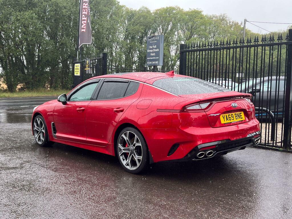 Kia Stinger Gt S Isg Red #4