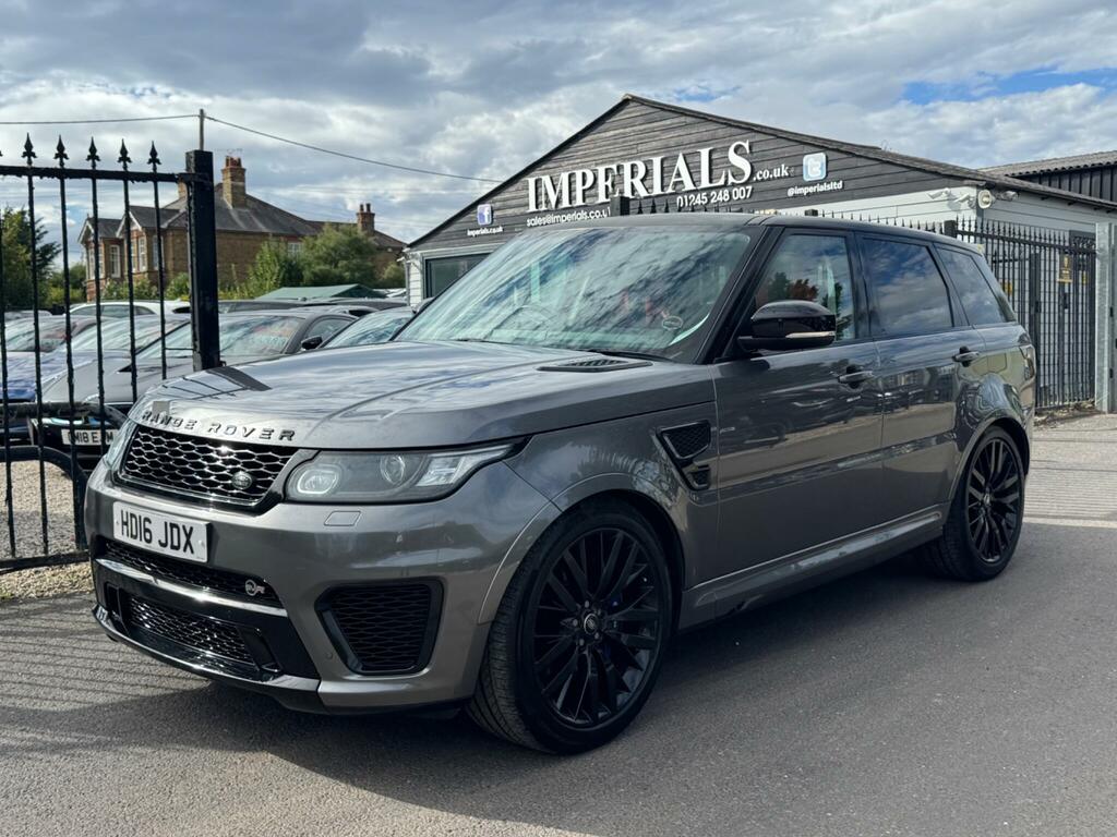 Land Rover Range Rover Sport Range Rover Sport Svr V8 Grey
