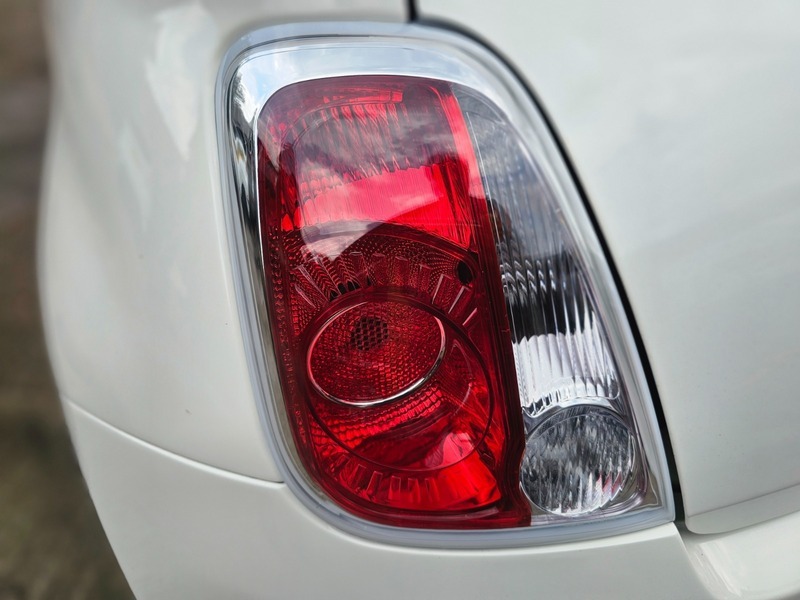 Fiat 500 Lounge White #18