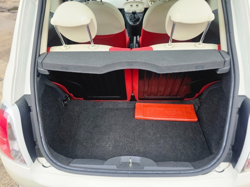 Fiat 500 Lounge White #40