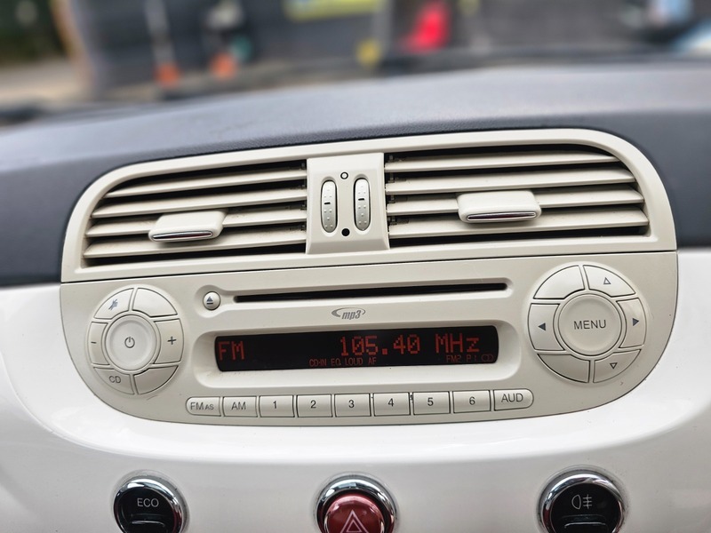 Fiat 500 Lounge White #57