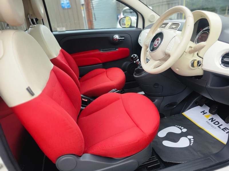 Fiat 500 Lounge White #29