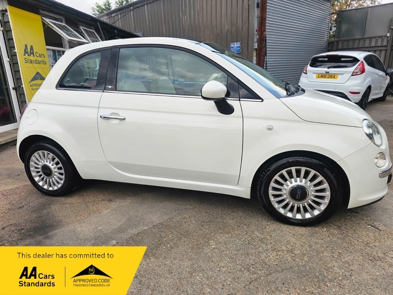 Fiat 500 0.9 Twinair Lounge Hatchback White #5