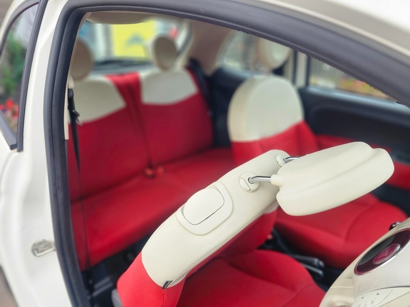 Fiat 500 Lounge White #37