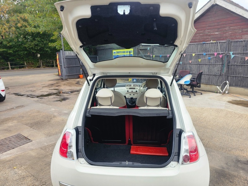 Fiat 500 Lounge White #39