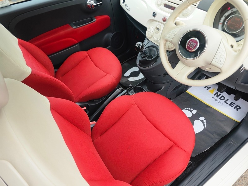 Fiat 500 Lounge White #30
