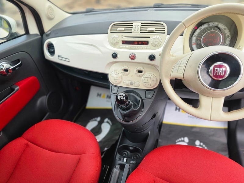 Fiat 500 Lounge White #32