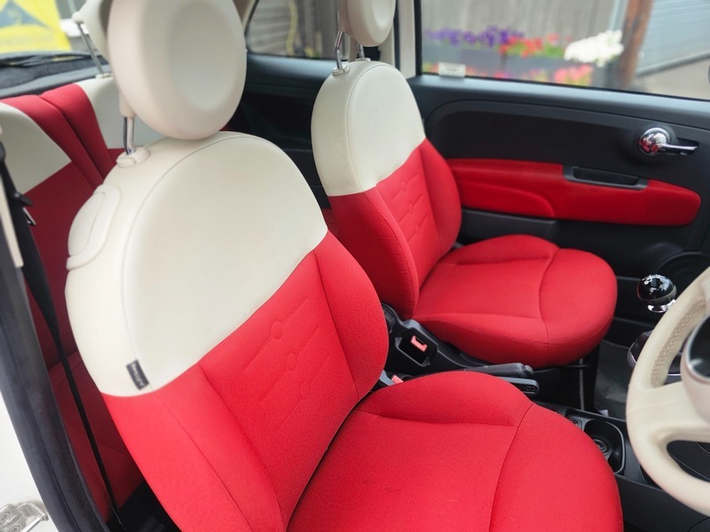 Fiat 500 Lounge White #31