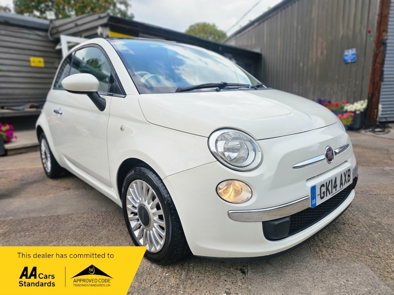 Fiat 500 0.9 Twinair Lounge Hatchback White