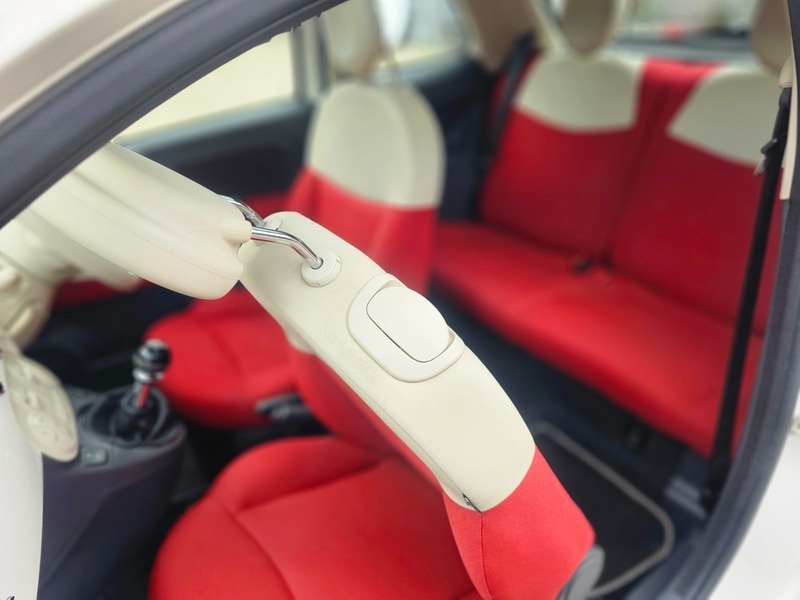 Fiat 500 Lounge White #49