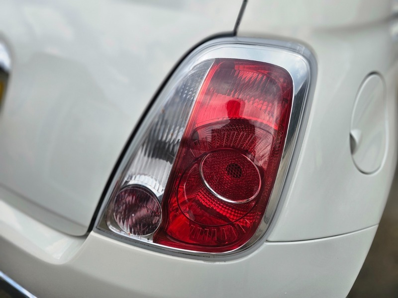 Fiat 500 Lounge White #19