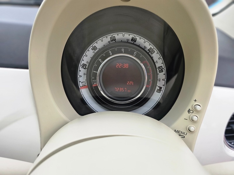 Fiat 500 Lounge White #56