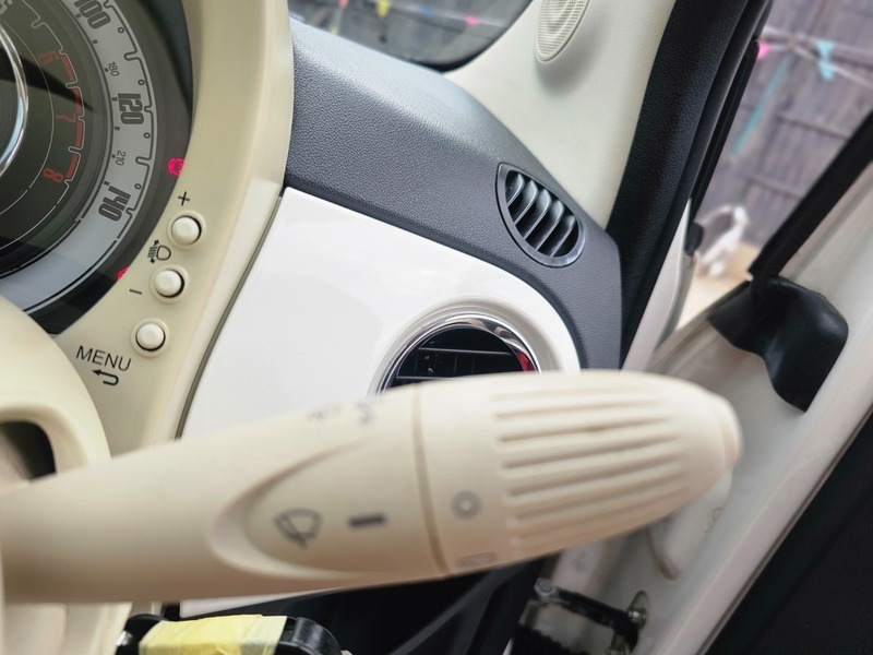 Fiat 500 Lounge White #55
