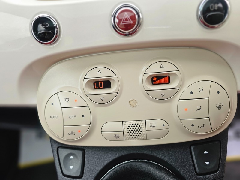 Fiat 500 Lounge White #58
