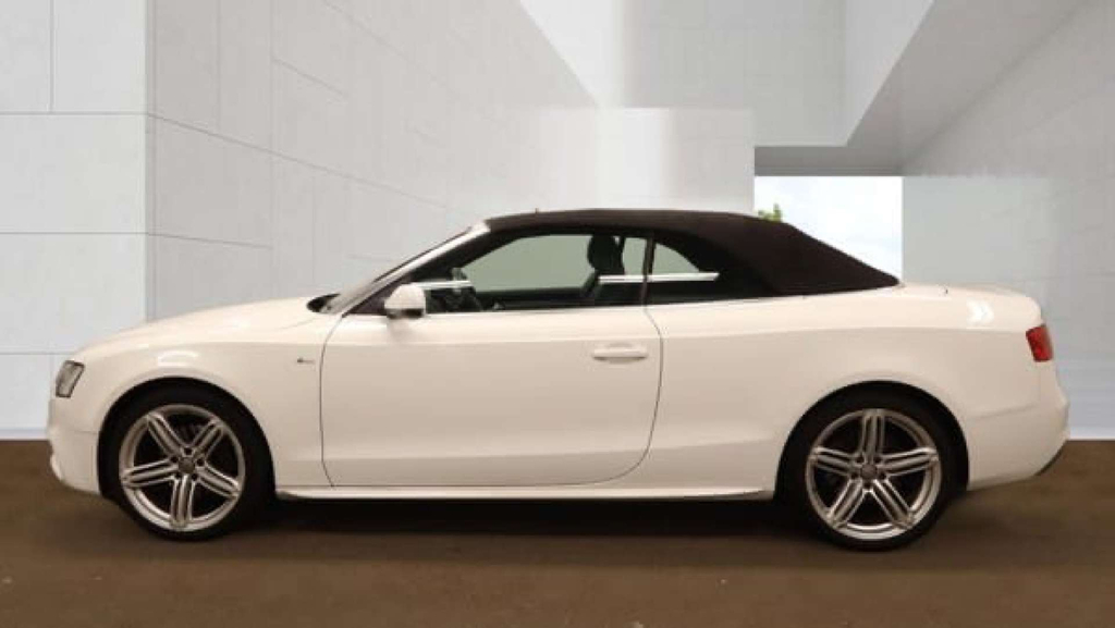 Audi A5 S Line Tfsi White #6