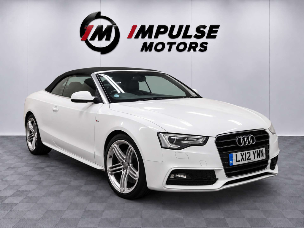 Audi A5 S Line Tfsi White
