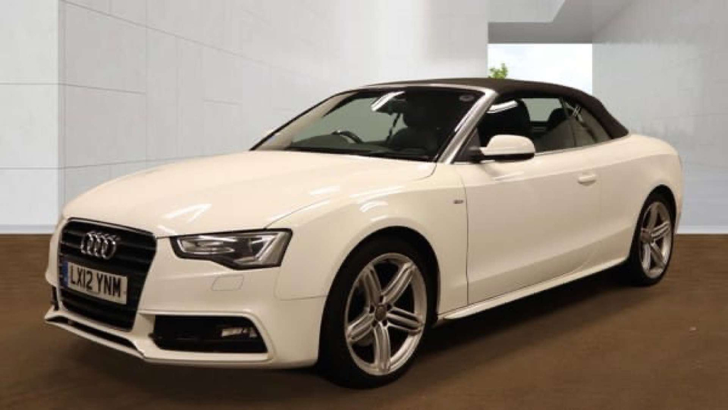 Audi A5 S Line Tfsi White #2