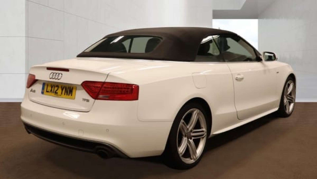 Audi A5 S Line Tfsi White #4