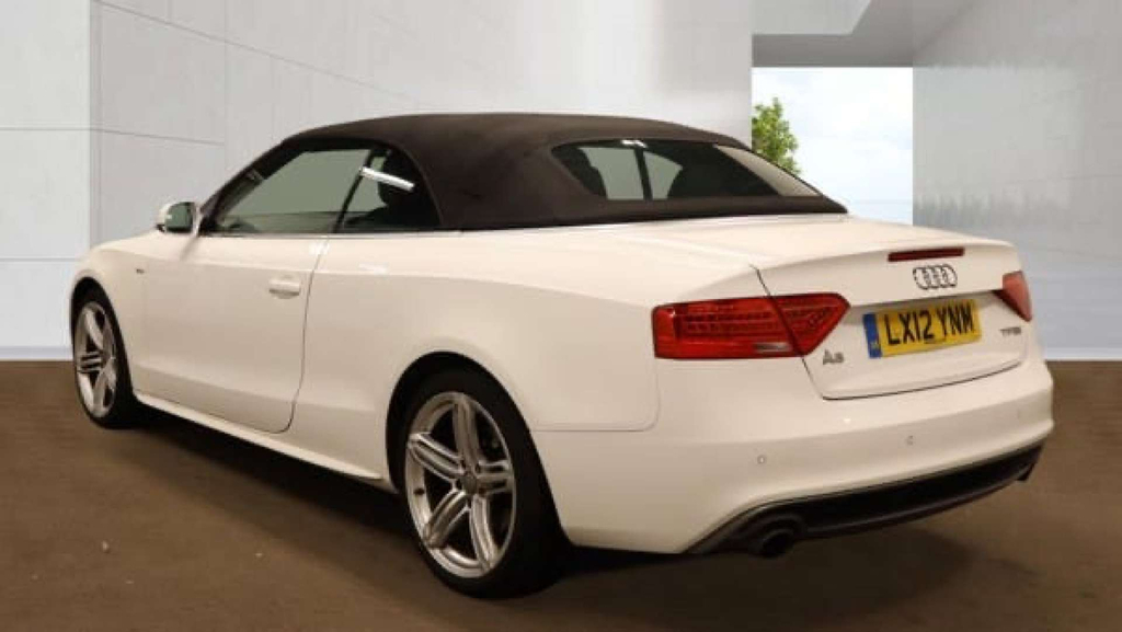 Audi A5 S Line Tfsi White #3