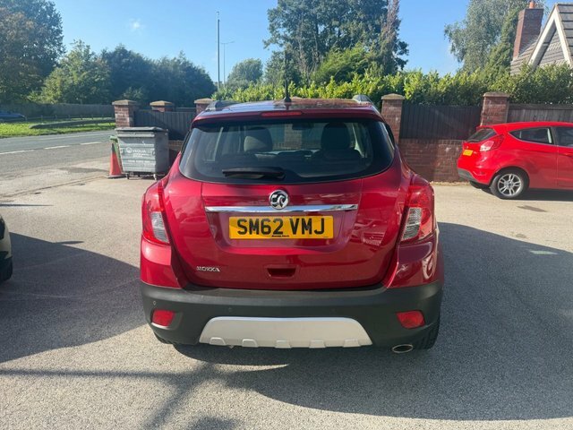 Vauxhall Mokka 1.6 Exclusiv Suv 2Wd Euro 5 S S Red #4