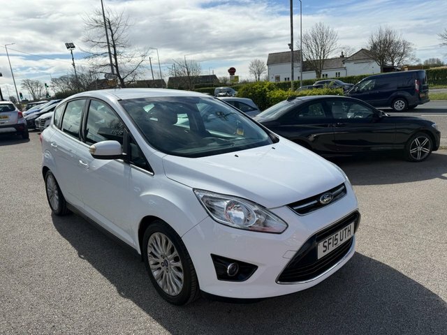 Ford C-Max 1.6 Tdci Titanium Mpv Euro 5 11 White #2