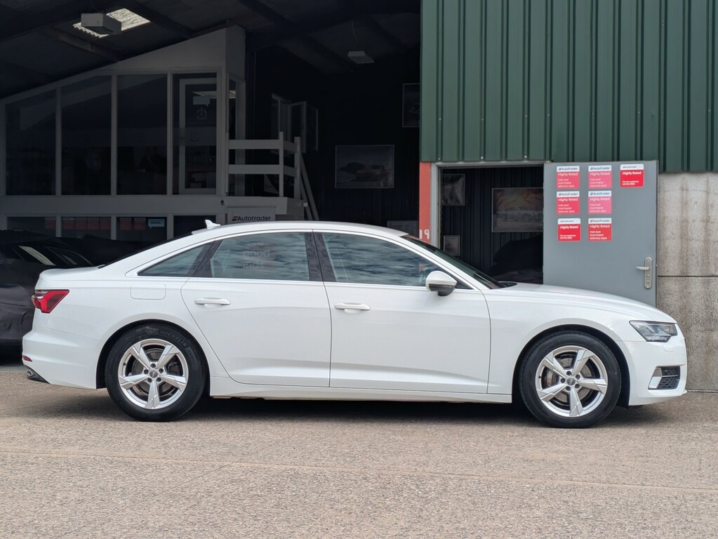 Audi A6 Saloon Se Executive White #9