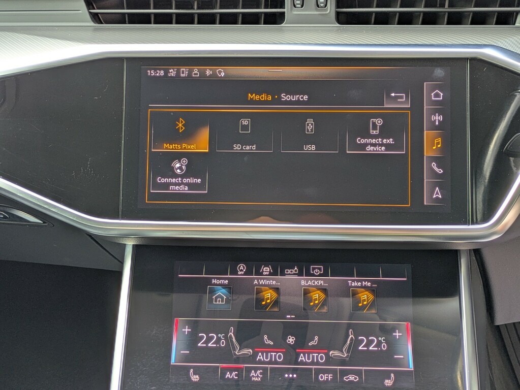 Audi A6 Saloon Se Executive White #27