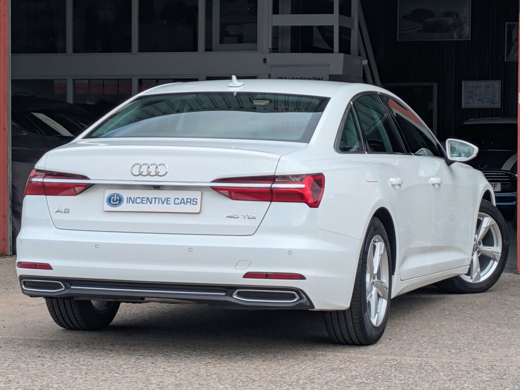 Audi A6 Saloon Se Executive White #10