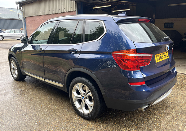 BMW X3 20D Xdrive Xline GY65FLZ Blue #4