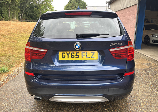 BMW X3 20D Xdrive Xline GY65FLZ Blue #3