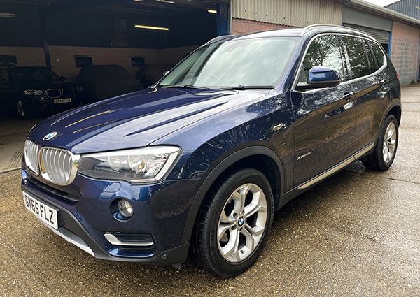 BMW X3 20D Xdrive Xline GY65FLZ Blue #5