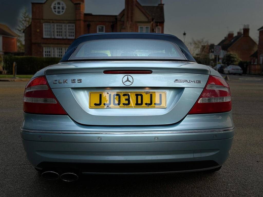 Mercedes-Benz CLK 5.4 Cabriolet Blue #6