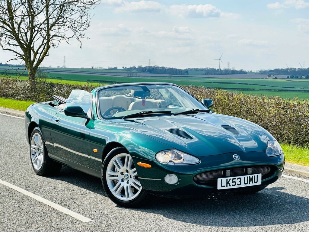 Jaguar XKR 4.2 Supercharged Green