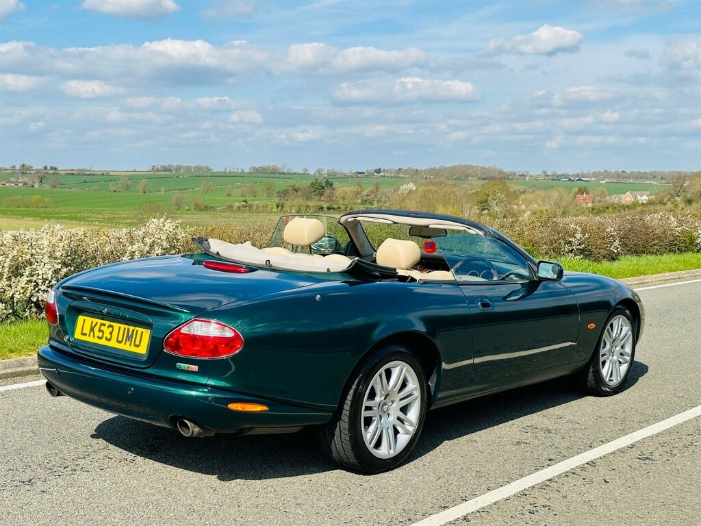 Jaguar XKR 4.2 Supercharged Green #4