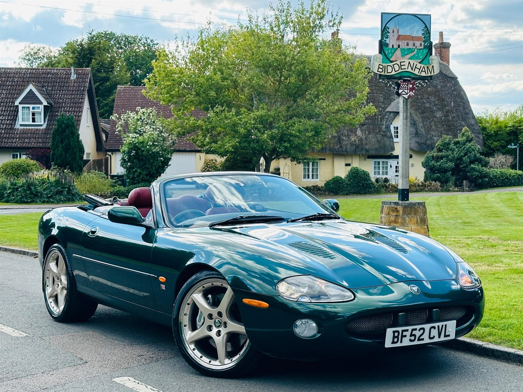 Jaguar XKR 4.2 Supercharged Green #2