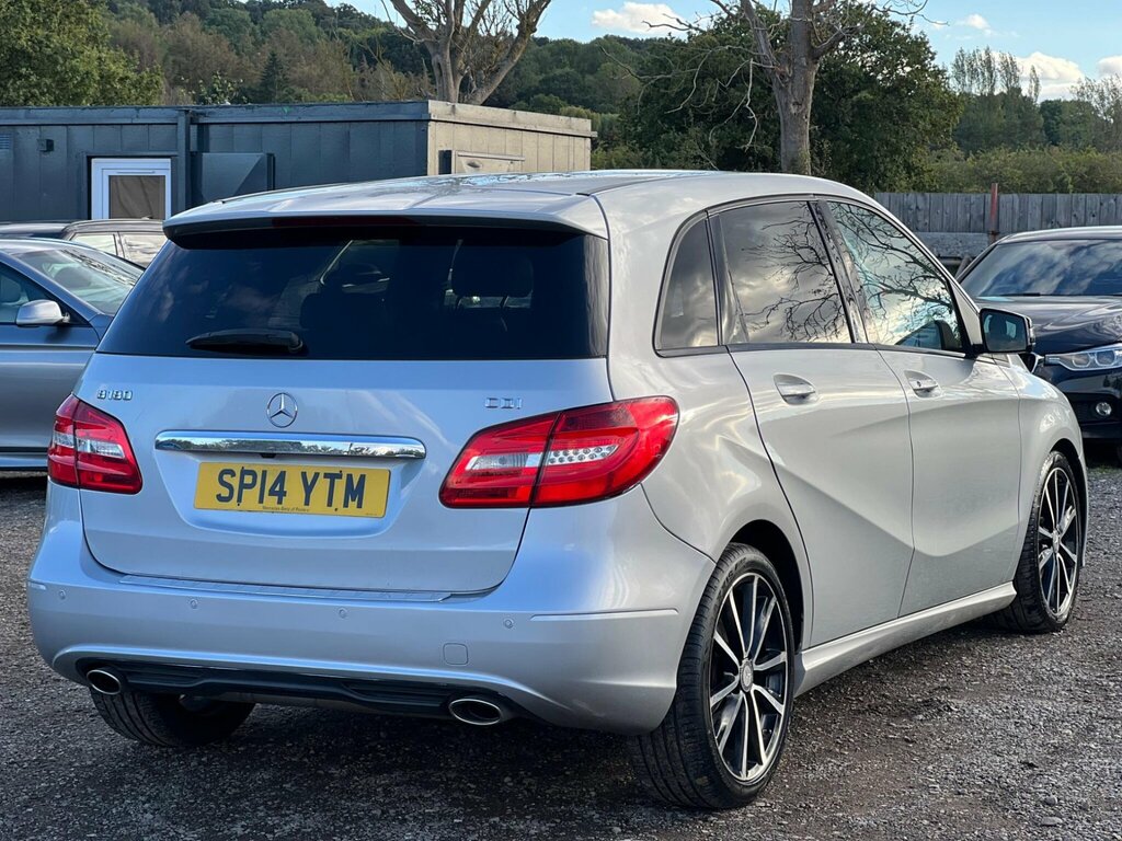 Mercedes-Benz B Class 1.5 B180 Cdi Sport 7G-dct Euro 5 Ss Silver #6