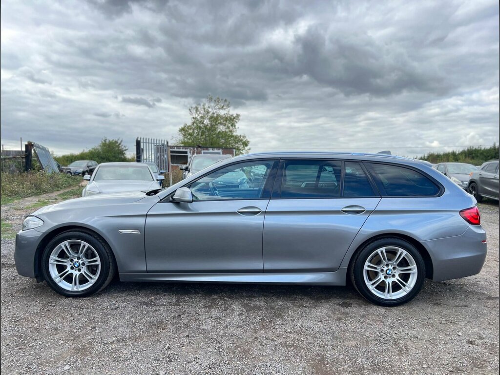 BMW 5 Series 520D M Sport Blue #15