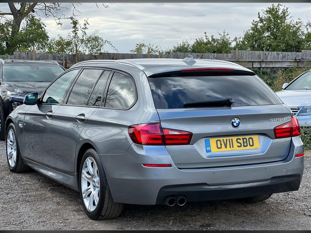 BMW 5 Series 520D M Sport Blue #5