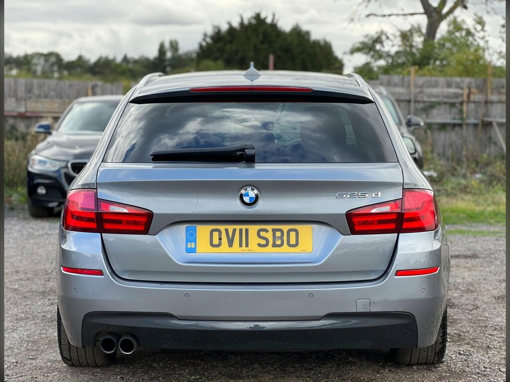 BMW 5 Series 520D M Sport Blue #7