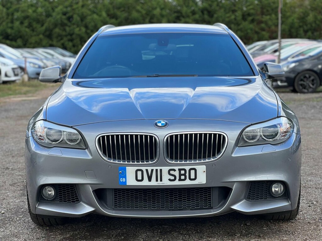BMW 5 Series 520D M Sport Blue #4