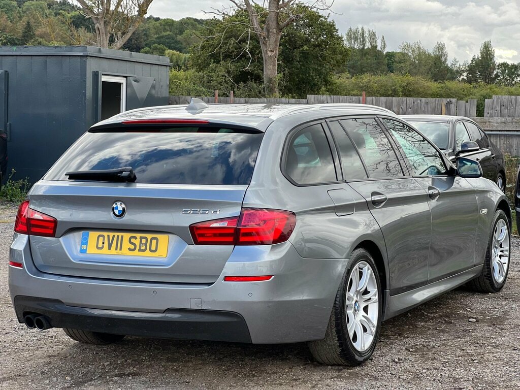 BMW 5 Series 520D M Sport Blue #6