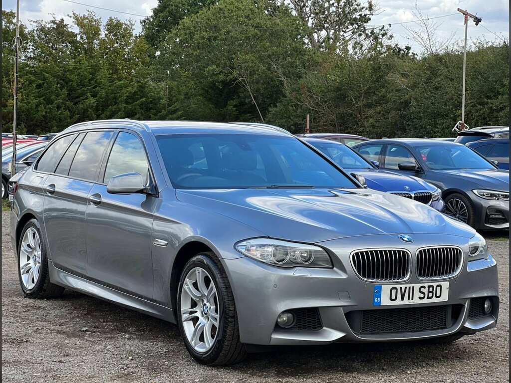 BMW 5 Series 520D M Sport Blue #2